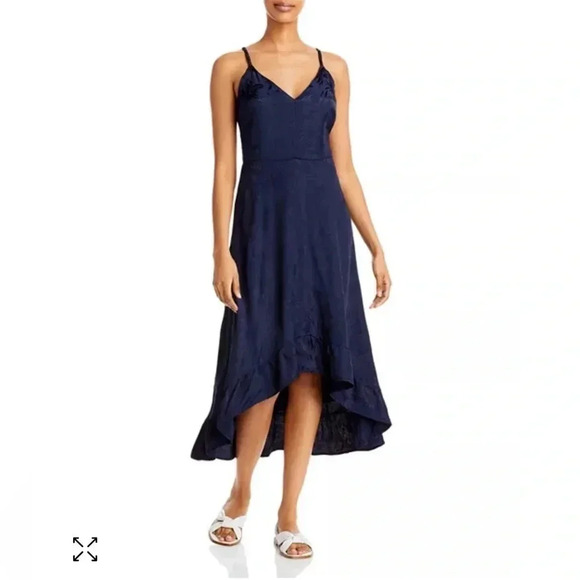 🌟NEW🌟Sam Edelman braided strap high low dress size 6